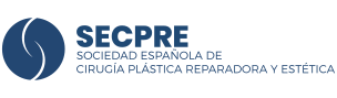 Logo de la Sociedad Española de Cirugía Plástica, Reparadora y Estética (SECPRE), miembro Dr. Roi Rogel Vence