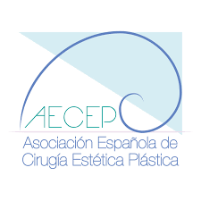 Logo de la Asociación Española de Cirugía Estética (AECEP), miembro Dr. Roi Rogel Vence